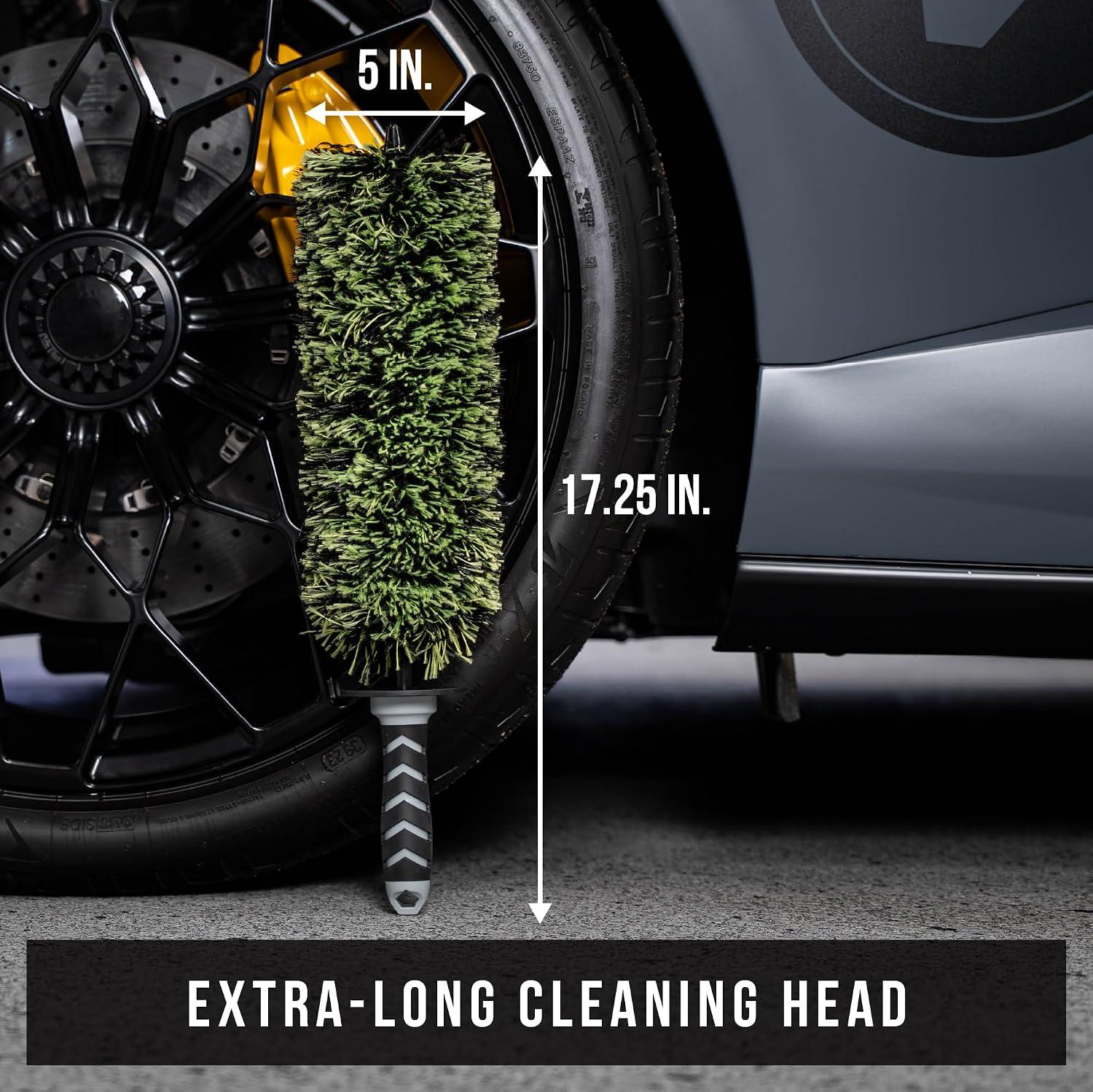 It looks like you've ‍pulled together a strong set of feedback for the **VIKING V+ Wheel Barrel Brush**. Here's a clean,consolidated 5-star review‌ based on the details you shared: --- **5 out of 5 ⁢stars - The Best ⁣Wheel ‍Brush I've Used** The VIKING V+ ⁤wheel barrel Brush has ‍quickly become my favorite tool for deep ‍wheel⁤ cleaning. The bristle and fiber blend fans out just enough to cover a wide ⁣area inside⁣ the barrel, while staying ⁣firm enough⁣ to agitate stubborn deposits around lug nuts and behind spokes. I've used it⁣ on painted alloy wheels ‍and⁤ chrome⁣ exhaust tipsand it leaves a spotless finish without any scratching ​or marring. It holds soapy ​water really well, so you get consistent sudsing action ​throughout the wash. Rinsing it clean takes just a​ few seconds under the hose. ⁣The brush also works great on⁤ engine bay components and plastic trim where a‍ larger brush ‍feels too⁤ bulky. Durability has been impressive⁢ after multiple⁤ weekend washes-no deformed bristles, no sheddingand‍ the handle still feels solid. The ⁢ergonomic handle,knuckle guard,and end cap make it comfortable and safe​ to use in​ tight spaces,and ⁢it hangs easily from a ‌hook to dry ⁢quickly.For the ⁣price, ⁢it delivers professional-level results and makes cleaning wheels and exhaust tips ‍effortless. If you're⁢ looking ⁣for a dedicated, no-nonsense​ wheel brush, this is ⁢a smart addition to any car care arsenal. --- Let me know if you'd like a shorter version, a response to a specific reviewor anything else!