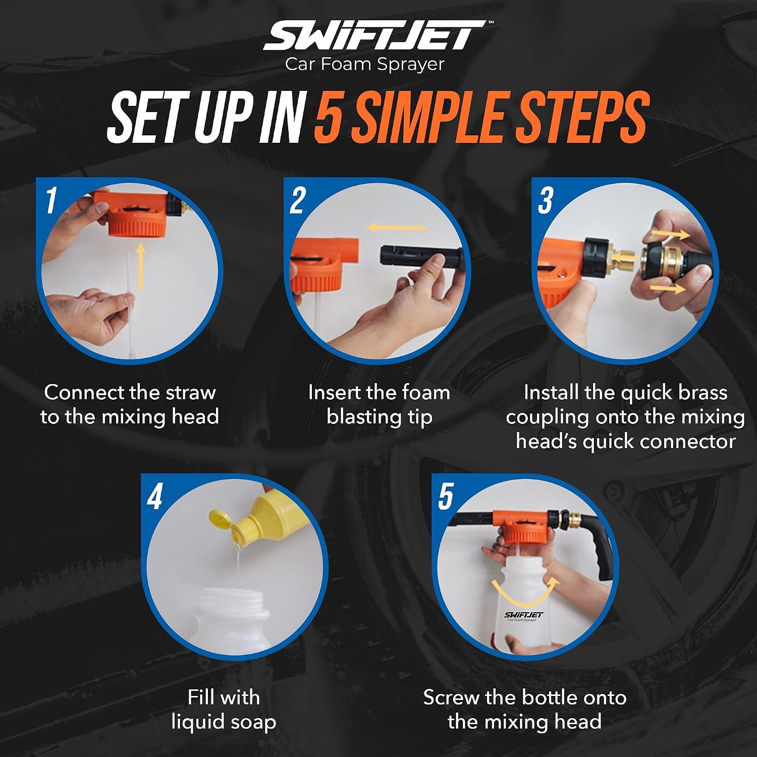 My car Wash Upgrade: SwiftJet Foam Gun Review