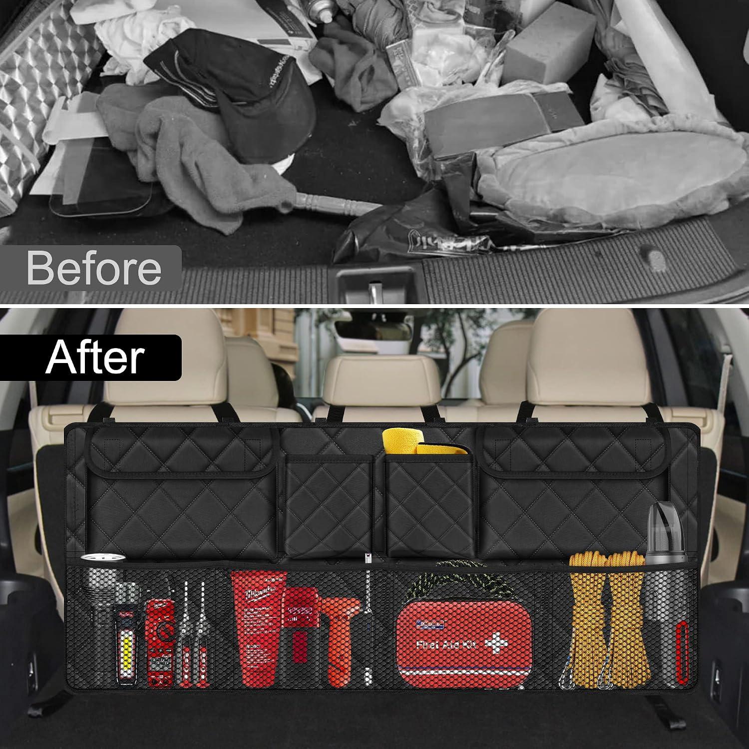 I Tamed ⁣My⁢ chaotic Car Trunk⁢ with This 42-Inch Organizer
