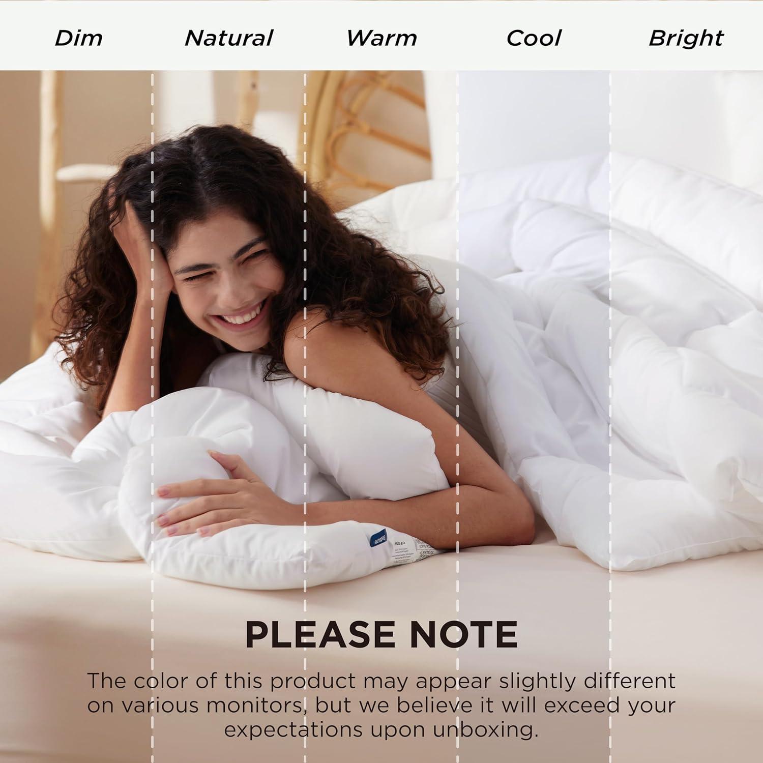 I Review the Bedsure All-Season Comforter Insert
