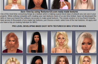 My Secret to Selling 1200 Hair Textures in IMVU