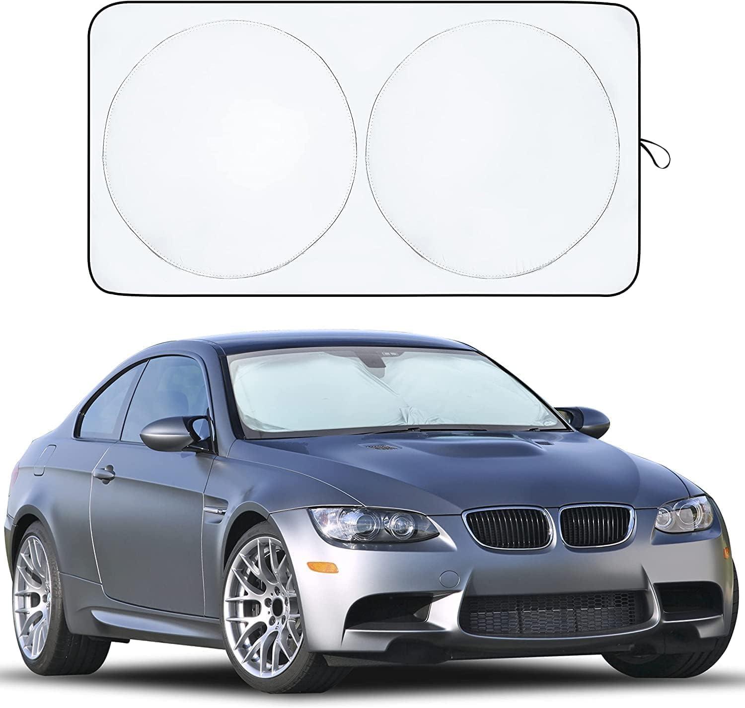 Based on the reviews and product summary you've shared,here's a quick assessment of the **EcoNour Car Windshield Sun Shade**:
**Overall Rating from Reviews:** ⭐ 4.6 / 5 (mostly positive, with a few critical notes)
**Key Strengths (from real user feedback):**
- **Fits a wide range of vehicles** - confirmed working on BMW E46, Honda Odyssey, Volkswagen Poloand a truck (X-large).
- **Effective heat reduction** - multiple reviewers note the interior stays cooler.
- **Easy to install and fold** - the pop-open design and included storage pouch are praised.
- **Good coverage** - the overlapping design and extra material around edges help block sunlight completely.
**Common Concerns (based on negative review and general feedback):**
- **The rear view mirror strap is awkward** to use (mentioned by David).
- **One customer (Eduardo Costa) had a fitment issue** - because the shade is two circles connected, it didn't stay supported by the sun visors in a small car (size Small).
- **Long-term durability not yet proven** - most reviews are from 2022-2026, but none mention long-term wear.
**Verdict:**
- **Buy if:** You have a midsize or larger vehicle, want quick installationand need good sun blockage. The Medium or X-Large sizes seem to work well for sedans, SUVsand trucks.
- **Skip if:** You have a very small car with narrow windshield depth (like a compact hatchback) or you prefer a shade that stays up via suction cups or visor clips rather than tension/overlap design.
If you're looking for a specific recommendation based on your car model, let me know and I can help you pick the right size