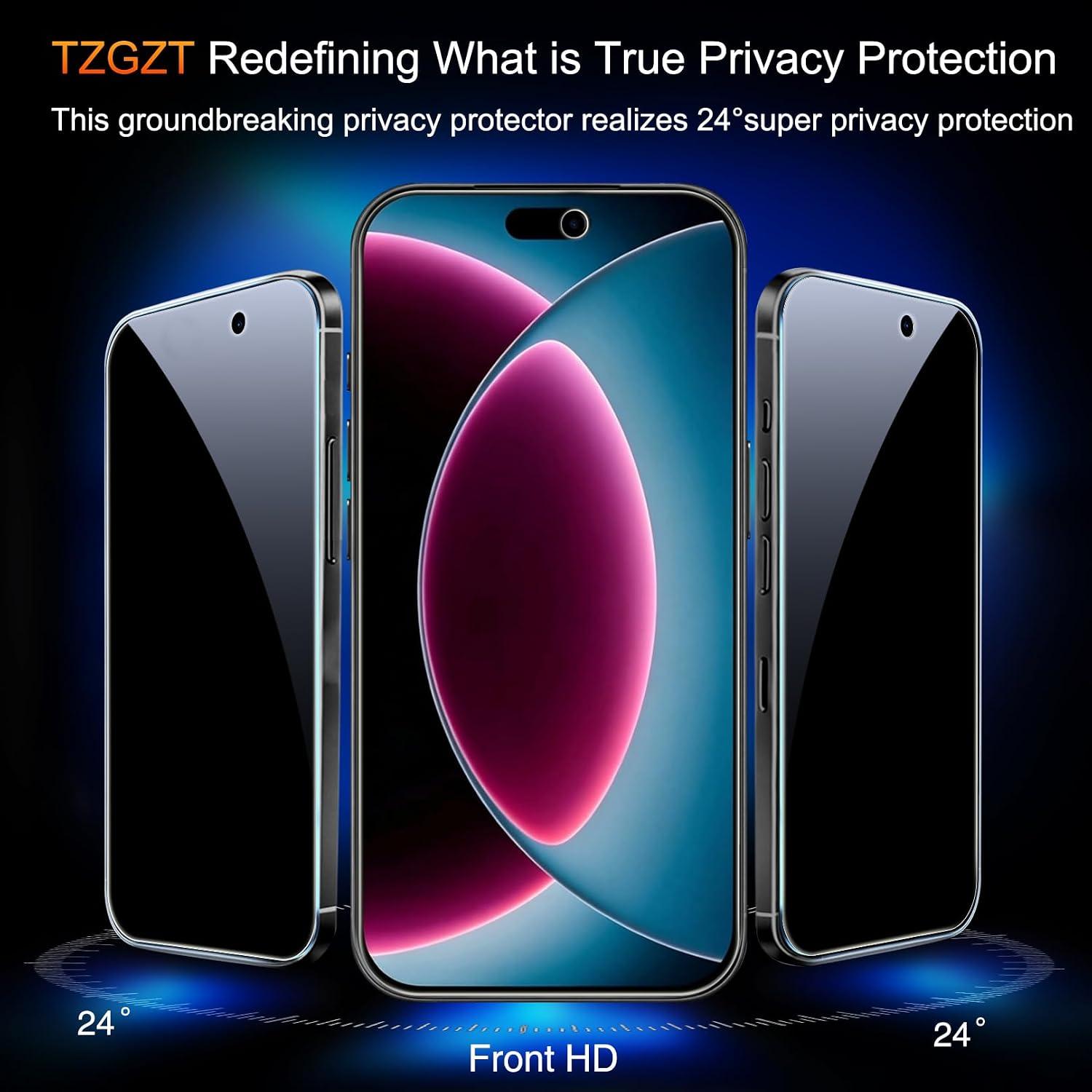 # Help Desk Analysis: TZGZT Privacy Screen Protector reviews ## Key Points - **Overall Rating**: 4.4/5 stars (based on 4 customer reviews shown) - **Positive Feedback**: Easy installation, good value (3-pack), strong protection, clear screen - **Recurring Issues**: Missing paper instructions, occasional screen anomaly --- ## Common Praise Customers consistently highlight the **effortless installation** process, with the included placement holder and QR code video guide receiving specific mentions.The **3-pack value** at the price point was also appreciated. One customer verified it