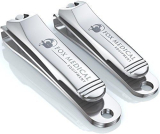 Trim with ease: Professional Nail Clippers for Thick & Ingrown Nails – Surgical Grade Stainless Steel Set – Perfect for Men and Women