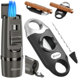 Ultimate Cigar Lover’s Dream: Torch Lighter and Cutter Set Review