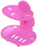 Double the Storage, Double the Convenience! Our Review of the Bathroom Double-Layer Suction Wall-Mounted Dish Soapbox Holder