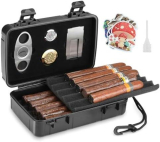 Ultimate Travel Cigar Case: Stylish, Portable, & Functional – A Must-Have for Cigar Enthusiasts!