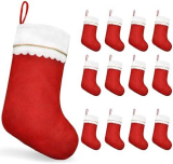Get Festive with Our 19-Inch Christmas Stockings Bulk Pack!