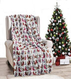 Cozy Up in Style with Our Elegant Comfort Christmas Cats Fleece Blanket