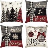 Cozy Up Your Home with AVOIN Colorlife Christmas Pillow Covers!
