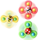 Spinning Fun for Little Ones: ALASOU Suction Cup Spinner Toy Review
