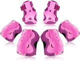 Ultimate Gear Set for Kids: BOSONER Knee Pad & Elbow Guard for Safe Roller Skating, Cycling, Skateboarding