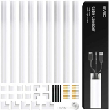 The Perfect Solution for a Clean and Organized Space: The 153” Cord Hider – Stylish Cable Management