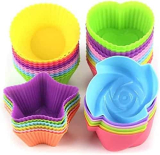 Sweet Delights: Unleash Your Creativity with LetGoShop Silicone Cupcake Liners and Enjoy Mess-free Baking!