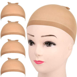 Top Picks: Fandamei Light Brown Stretchy Nylon Wig Caps for Women