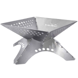 Winnerwell Flatfold Fire Pit – Large: A Portable Stainless Steel Fire Pan for Outdoor Enthusiasts
