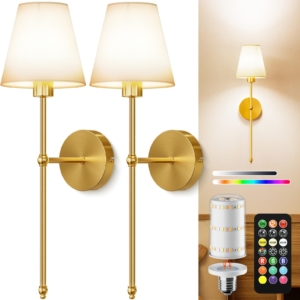KIBTOY Battery Operated Wall Sconces Review Is This the Best Wireless Light?