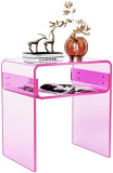 10 Stylish Pink Acrylic End Tables for Contemporary Home Decor