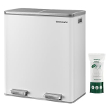 Double the Efficiency: SONGMICS 2 x 8 Gal Trash Can Review