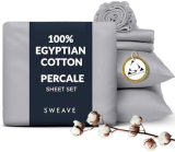 Experience Ultimate Comfort: Sweave’s Luxurious Egyptian Cotton Percale Sheets Review