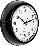 Timelessly Retro: Bernhard Products Black Wall Clock Review