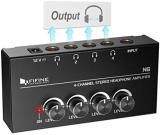 Rock Out Together with the Fifine Headphone Amplifier – Perfect for Studio Sessions and Group Listening