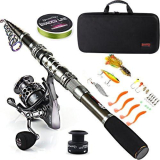 Ultimate Fishing Rod Combo: Sougayilang Telescopic Pole, Spinning Reel & Travel Bag