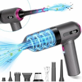 Spark Up Your Cleaning Game with KMM Handheld Car Vacuum Cleaner!