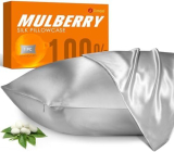 Silky Smooth Dreams: Review of 100% Mulberry Silk Pillowcase for Hair and Skin