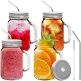 Cheers to Style: Brimley 16oz Glass Mason Jar Set Review