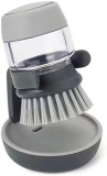 Gray Dish Brush with Soap Dispenser: A Clean Kitchen Essential