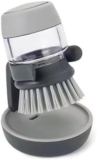 Gray Dish Brush with Soap Dispenser: A Clean Kitchen Essential