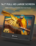 Unleash Your Entertainment On-The-Go with WONNIE Portable Blu-ray DVD Player!