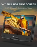 Unleash Your Entertainment On-The-Go with WONNIE Portable Blu-ray DVD Player!