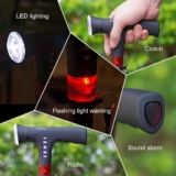 I Tested a Telescopic Cane with Flashlight, Radio, and Alarm