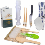 Make Delicious Sushi at Home with the HT&WC Sushi Making Kit and Bazooka